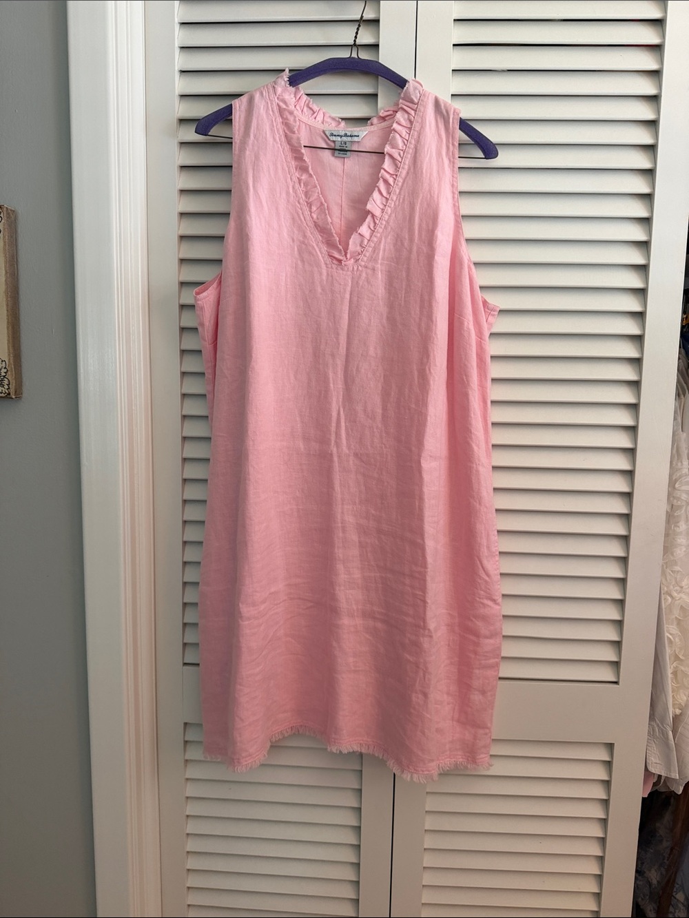 Tommy Bahama pink sleeveless dress